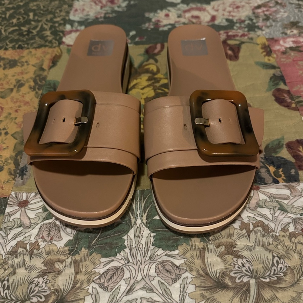 Dolce Vita Buckle Slides. NWOT, women’s size 10. - Picture 3 of 9